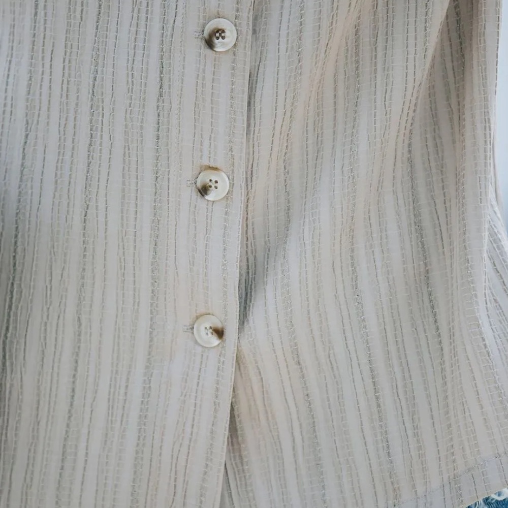 Textured Button Down Shirt - Picture 6 of 11